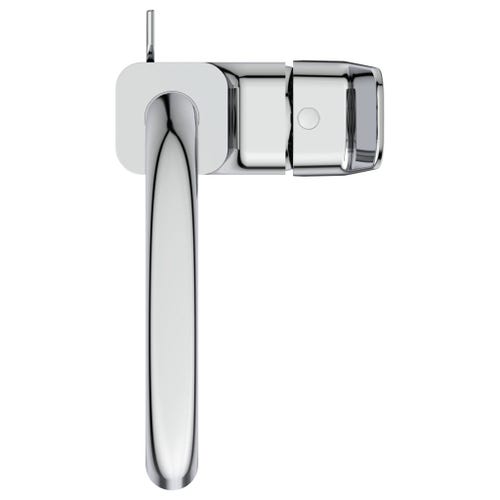 Immagine di Ideal Standard CERAPLAN miscelatore monocomando per lavabo, con bocca di erogazione tubolare orientabile, con scarico, finitura cromo BD235AA