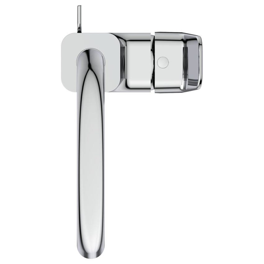 Immagine di Ideal Standard CERAPLAN miscelatore monocomando per lavabo, con bocca di erogazione tubolare orientabile, con scarico, finitura cromo BD235AA