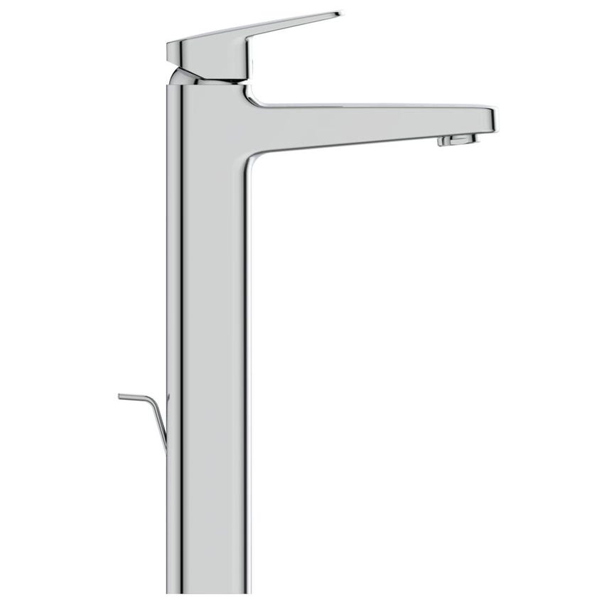 Immagine di Ideal Standard CERAPLAN miscelatore monocomando lavabo, aeratore 5 l/min, con scarico, finitura cromo BD238AA