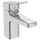 Immagine di Ideal Standard soluzione bagno completo, sanitari sospesi, lavabo 55 cm con colonna, colore bianco, rubinetteria finitura cromo SING12