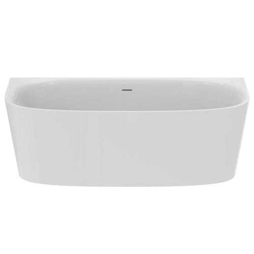 Immagine di Ideal Standard DEA vasca 180 cm centro parete dotata di colonna di scarico e telaio, colore bianco T994001