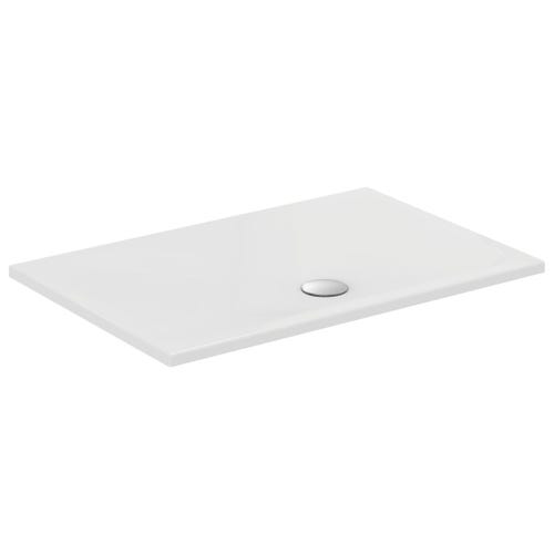 Immagine di Ideal Standard STRADA piatto doccia rettangolare L.120 P.80 cm con trattamento antiscivolo, colore bianco T2574YK