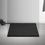 Immagine di Ideal Standard ULTRAFLAT NEW piatto doccia quadrato 80 cm, in acrilico, colore nero finitura opaco T4466V3