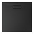 Immagine di Ideal Standard ULTRAFLAT NEW piatto doccia quadrato 80 cm, in acrilico, colore nero finitura opaco T4466V3