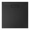 Immagine di Ideal Standard ULTRAFLAT NEW piatto doccia quadrato 80 cm, in acrilico, colore nero finitura opaco T4466V3