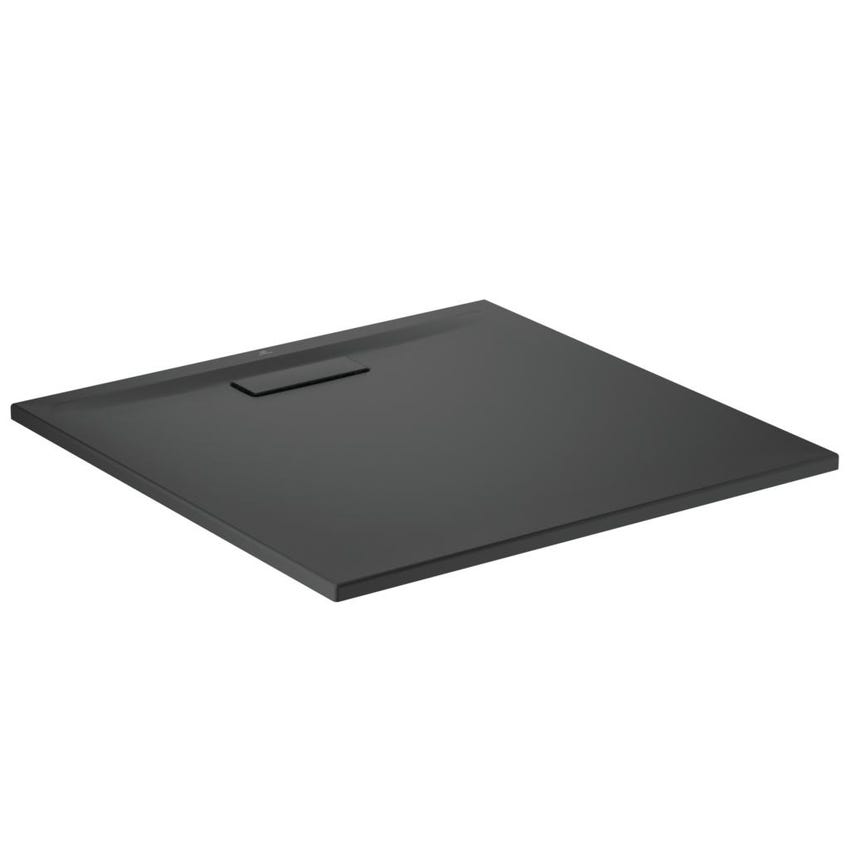 Immagine di Ideal Standard ULTRAFLAT NEW piatto doccia quadrato 90 cm, in acrilico, colore nero finitura opaco T4467V3