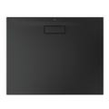 Immagine di Ideal Standard ULTRAFLAT NEW piatto doccia rettangolare L.100 P.80 cm, in acrilico, colore nero finitura opaco T4468V3