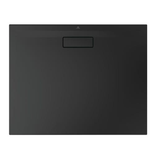 Immagine di Ideal Standard ULTRAFLAT NEW piatto doccia rettangolare L.100 P.80 cm, in acrilico, colore nero finitura opaco T4468V3