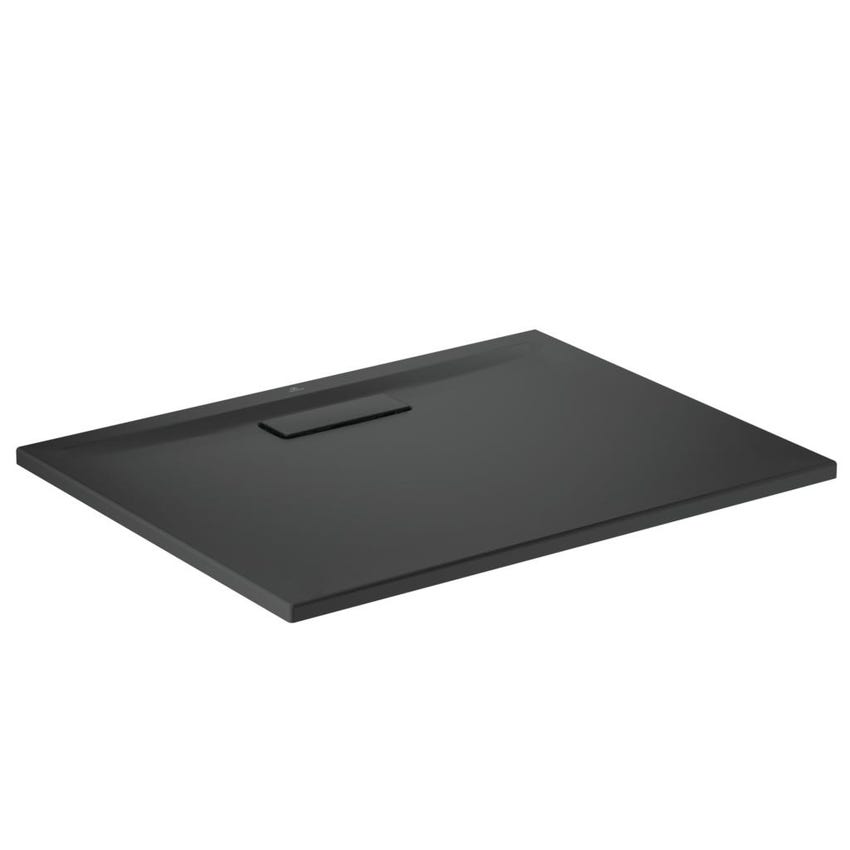 Immagine di Ideal Standard ULTRAFLAT NEW piatto doccia rettangolare L.90 P.70 cm, in acrilico, colore nero finitura opaco T4474V3
