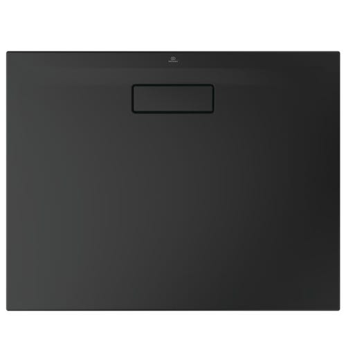 Immagine di Ideal Standard ULTRAFLAT NEW piatto doccia rettangolare L.90 P.70 cm, in acrilico, colore nero finitura opaco T4474V3