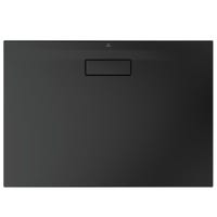 Immagine di Ideal Standard ULTRAFLAT NEW piatto doccia rettangolare L.100 P.70 cm, in acrilico, colore nero finitura opaco T4475V3