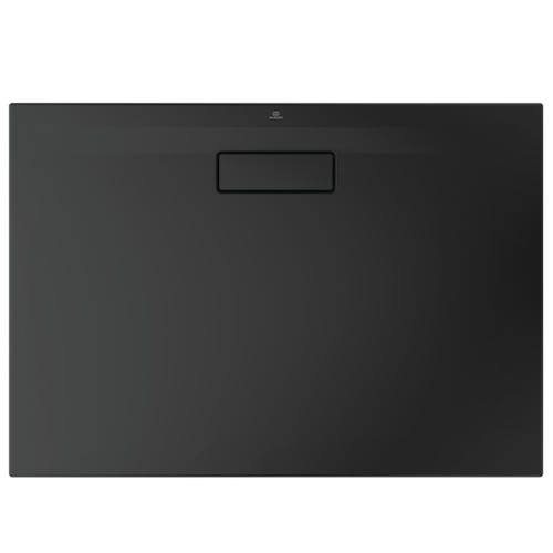 Immagine di Ideal Standard ULTRAFLAT NEW piatto doccia rettangolare L.100 P.70 cm, in acrilico, colore nero finitura opaco T4475V3