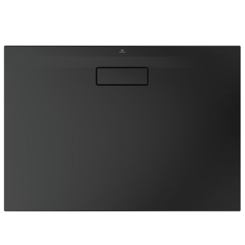 Immagine di Ideal Standard ULTRAFLAT NEW piatto doccia rettangolare L.100 P.70 cm, in acrilico, colore nero finitura opaco T4475V3