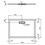 Immagine di Ideal Standard ULTRAFLAT NEW piatto doccia rettangolare L.100 P.70 cm, in acrilico, colore nero finitura opaco T4475V3