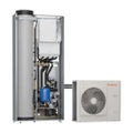 Immagine di Immergas Kit TRIO V2 SISTEMA COMBI Pompa di calore monoblocco AUDAX 6 con caldaia istantanea VICTRIX 35 kW TT e gruppo idronico TRIO V2, per impianti a due zone 3.027809+3.025512+3.027830+3.024712