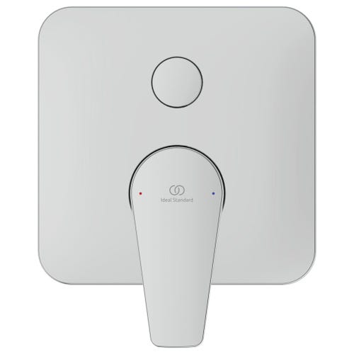 Immagine di Ideal Standard CERAFINE D miscelatore monocomando ad incasso per vasca/doccia, con deviatore, corpo incasso incluso, finitura cromo A7189AA
