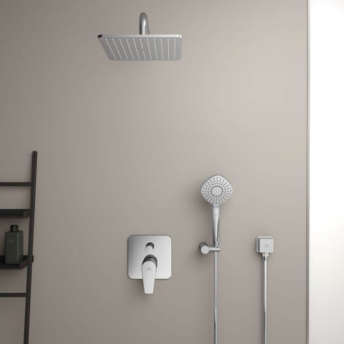 Immagine di Ideal Standard CERAFINE D miscelatore monocomando ad incasso per vasca/doccia, senza corpo incasso, finitura cromo A7191AA