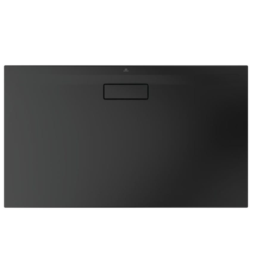 Immagine di Ideal Standard ULTRAFLAT NEW piatto doccia rettangolare L.120 P.70 cm, in acrilico, colore nero finitura opaco T4476V3