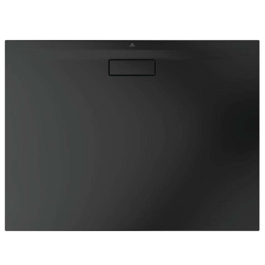 Immagine di Ideal Standard ULTRAFLAT NEW piatto doccia rettangolare L.120 P.90 cm, in acrilico, colore nero finitura opaco T4483V3
