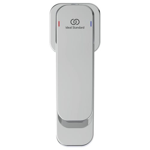 Immagine di Ideal Standard TONIC II miscelatore monocomando H.14 cm per lavabo, senza asta di comando scarico e piletta, con bocca di erogazione fissa, finitura cromo A6331AA