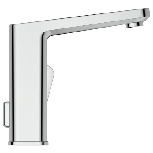 Immagine di Ideal Standard TONIC II miscelatore monocomando lavabo, con asta di comando scarico e piletta, con bocca di erogazione alta e fissa, finitura cromo A6332AA