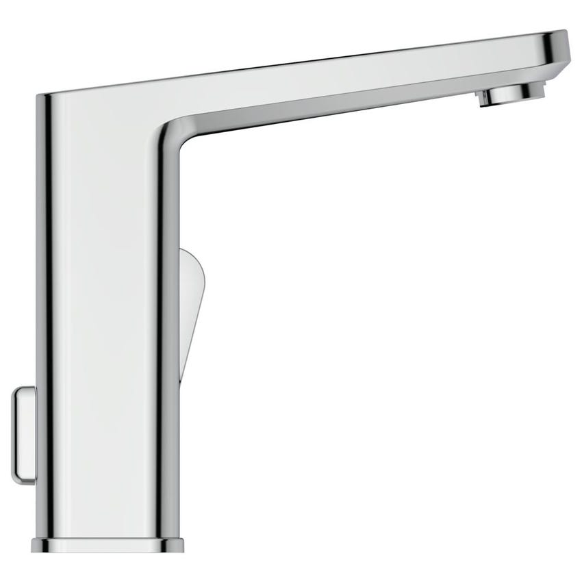 Immagine di Ideal Standard TONIC II miscelatore monocomando lavabo, con asta di comando scarico e piletta, con bocca di erogazione alta e fissa, finitura cromo A6332AA