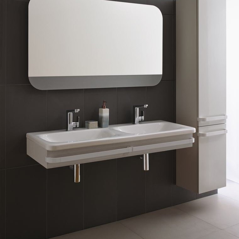 Immagine di Ideal Standard TONIC II miscelatore monocomando lavabo, con asta di comando scarico e piletta, con bocca di erogazione alta e fissa, finitura cromo A6332AA