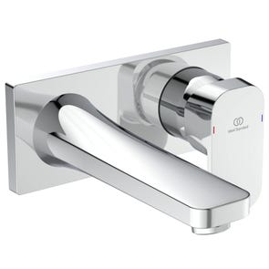 Immagine di Ideal Standard TONIC II miscelatore monocomando lavabo per installazione a parete, finitura cromo A6334AA