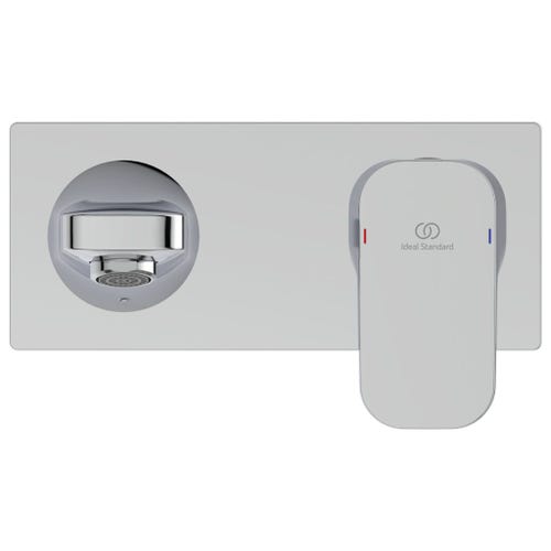 Immagine di Ideal Standard TONIC II miscelatore monocomando lavabo per installazione a parete, finitura cromo A6334AA