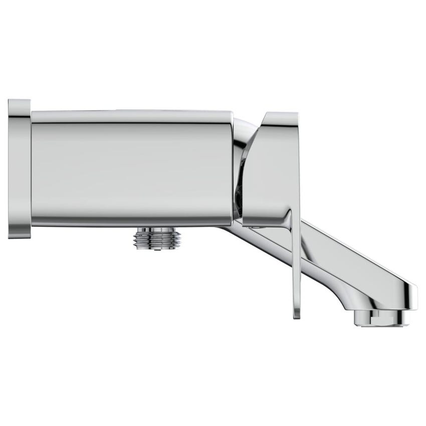 Immagine di Ideal Standard TONIC II miscelatore monocomando esterno per vasca/doccia, deviatore laterale integrato, finitura cromo A6338AA