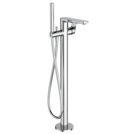 Immagine di Ideal Standard TONIC II gruppo miscelatore da appoggio per vasca centro stanza, finitura cromo A6347AA