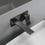 Immagine di Ideal Standard CONCA miscelatore monocomando lavabo P.18 cm per installazione a parete, finitura magnetic grey A7371A5