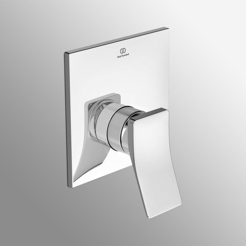 Immagine di Ideal Standard CONCA miscelatore monocomando ad incasso per doccia, finitura cromo A7376AA
