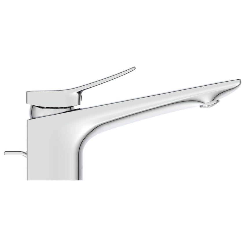 Ideal Standard BC753AA CONCA miscelatore monocomando lavabo, con scarico,  finitura cromo