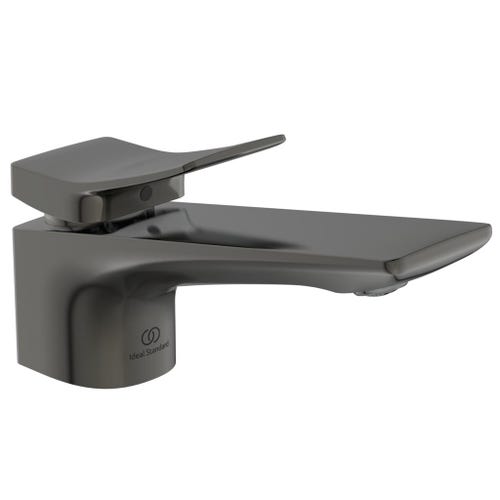 Immagine di Ideal Standard CONCA miscelatore monocomando lavabo, con scarico, finitura magnetic grey BC753A5