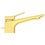 Immagine di Ideal Standard CONCA miscelatore monocomando lavabo, con scarico, finitura brushed gold BC753A2