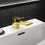 Immagine di Ideal Standard CONCA miscelatore monocomando lavabo, con scarico, finitura brushed gold BC753A2