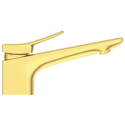 Immagine di Ideal Standard CONCA miscelatore monocomando lavabo, senza scarico, finitura brushed gold BC754A2