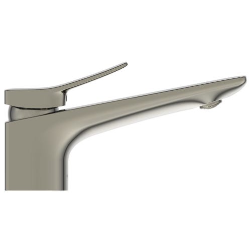 Immagine di Ideal Standard CONCA miscelatore monocomando lavabo, senza scarico, finitura silver storm BC754GN