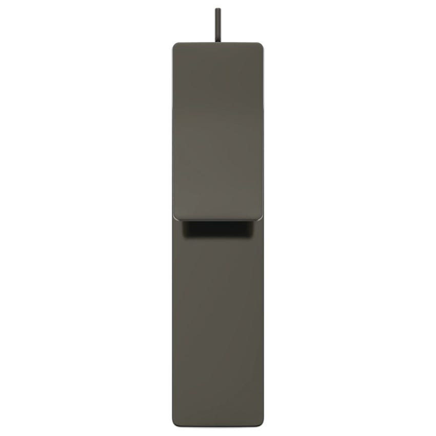 Immagine di Ideal Standard CONCA miscelatore monocomando da appoggio su piano per lavabo, con scarico, finitura magnetic grey BC757A5