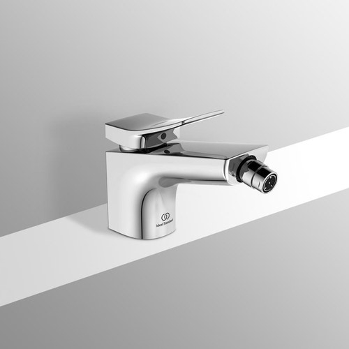 Immagine di Ideal Standard CONCA miscelatore monocomando bidet, con scarico, finitura cromo BC760AA