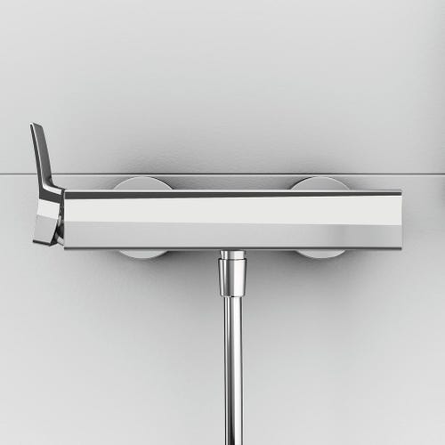 Immagine di Ideal Standard CONCA miscelatore monocomando esterno per doccia, finitura cromo BC761AA