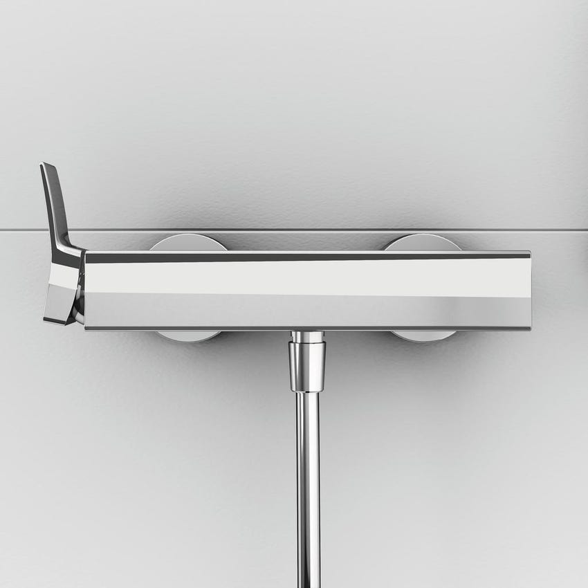 Immagine di Ideal Standard CONCA miscelatore monocomando esterno per doccia, finitura cromo BC761AA