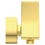 Immagine di Ideal Standard CONCA miscelatore monocomando esterno per doccia, finitura brushed gold BC761A2