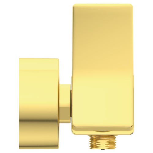 Immagine di Ideal Standard CONCA miscelatore monocomando esterno per doccia, finitura brushed gold BC761A2