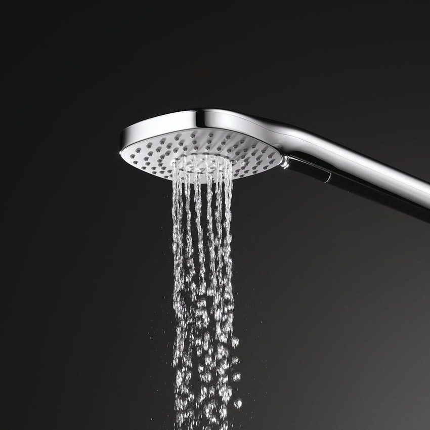 Immagine di Ideal Standard IDEALRAIN EVO doccetta Diamond L.11 cm, 3 funzioni, finitura cromo B2232AA