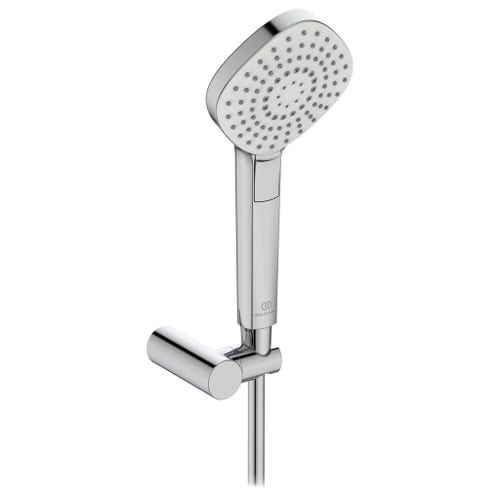 Immagine di Ideal Standard IDEALRAIN EVO minikit doccia Diamond, doccetta L.11 cm, finitura cromo B2240AA