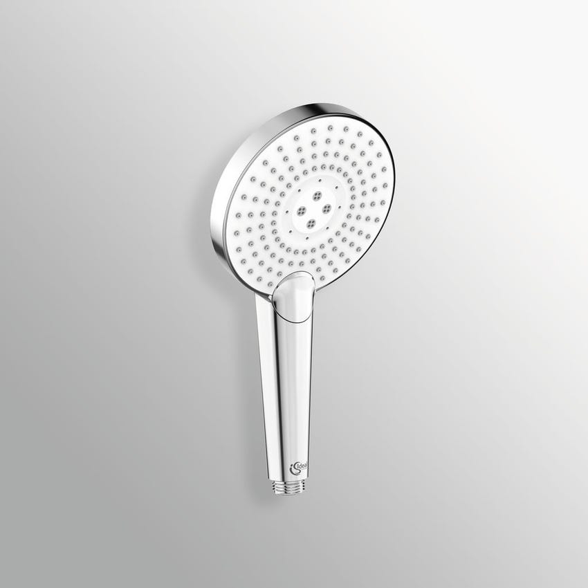 Immagine di Ideal Standard IDEALRAIN EVO JET doccetta rotonda Round Ø 12,5 cm, finitura cromo B1759AA