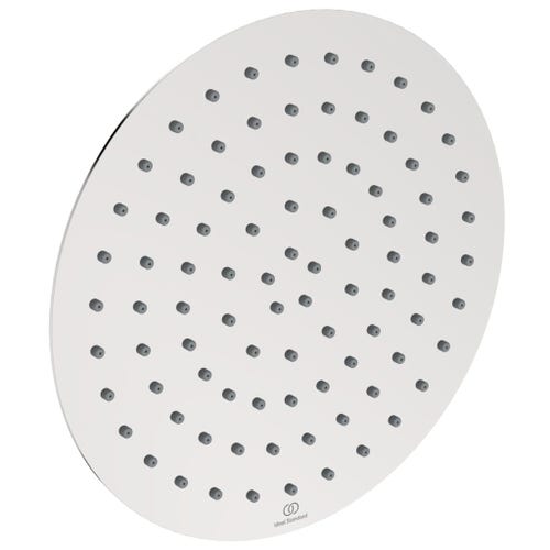 Immagine di Ideal Standard IDEALRAIN LUXE soffione tondo ultrasottile Ø 25 cm, finitura acciaio inossidabile B0384MY