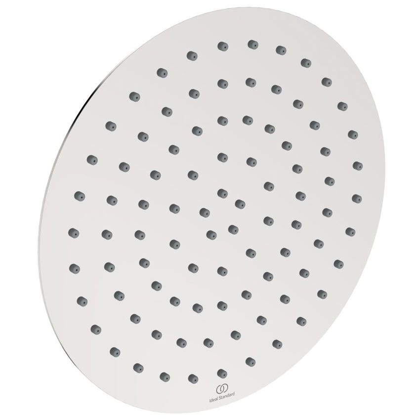 Immagine di Ideal Standard IDEALRAIN LUXE soffione tondo ultrasottile Ø 25 cm, finitura acciaio inossidabile B0384MY